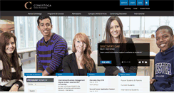 Desktop Screenshot of conestogac.on.ca